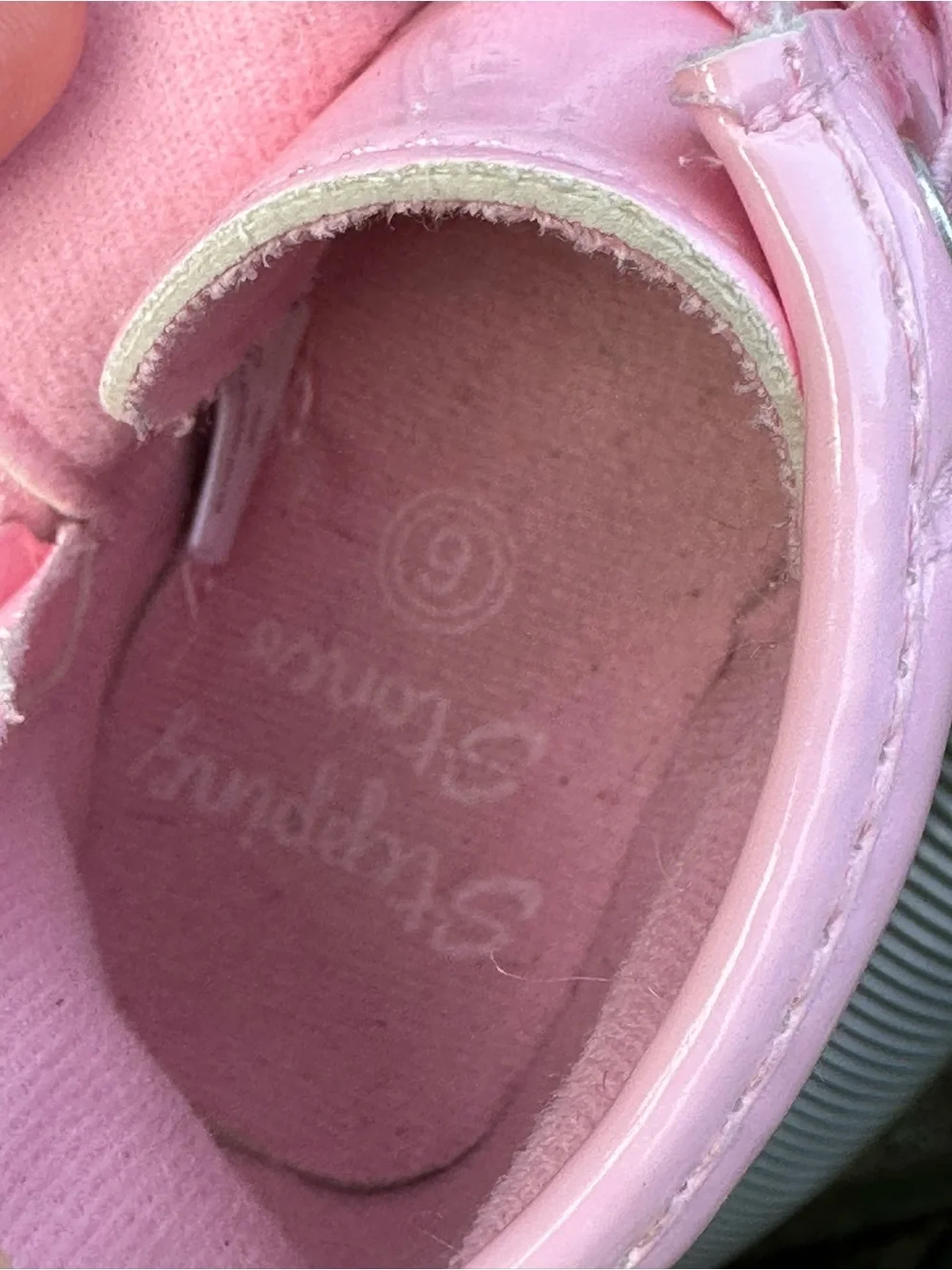 Stepping Stones Toddler Patent Boot–Size 6, Pink, Lace Up & Zip, Great Condition